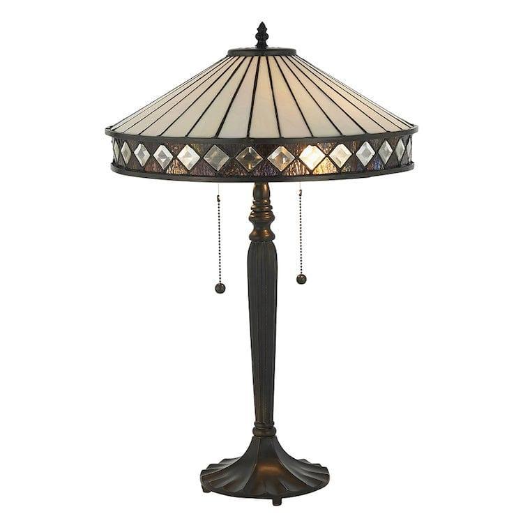 Interiors 1900 Lampada da Tavolo Tiffany Fargo