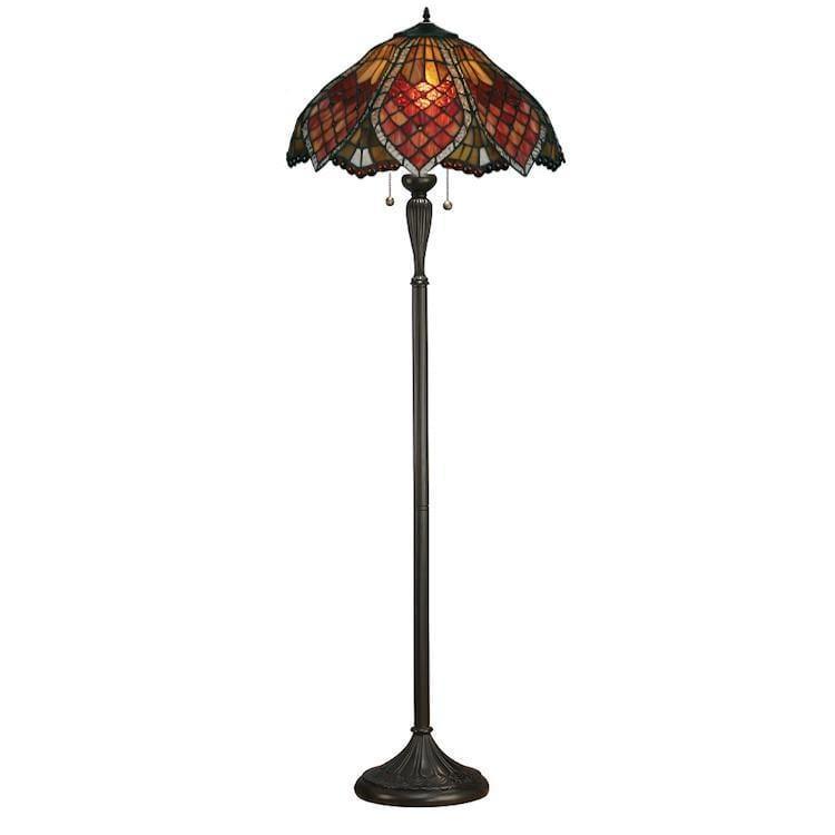 Lampada da terra Tiffany Orsino di Interiors 1900