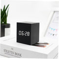 ZENICUBE – Orologio Alarm LED Minimalista con Visualizzazione di Ora, Data e Temperatura