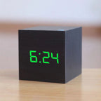 ZENICUBE – Orologio Alarm LED Minimalista con Visualizzazione di Ora, Data e Temperatura