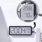 TIMESENSE – Grande Orologio da Parete Digitale con Display LED e Sensore Climatico