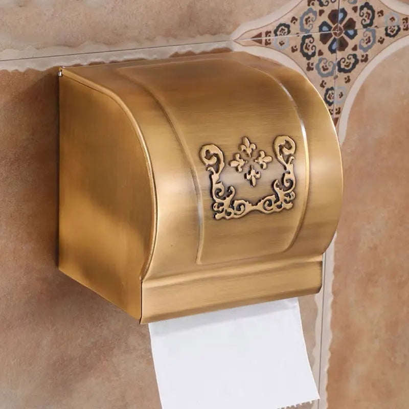 Porta fazzoletti da parete per dispenser di carta igienica