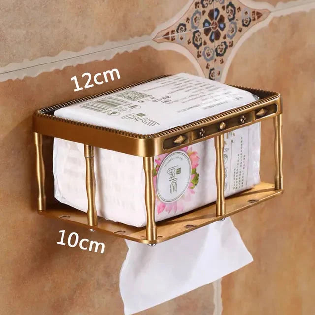 Porta fazzoletti da parete per dispenser di carta igienica