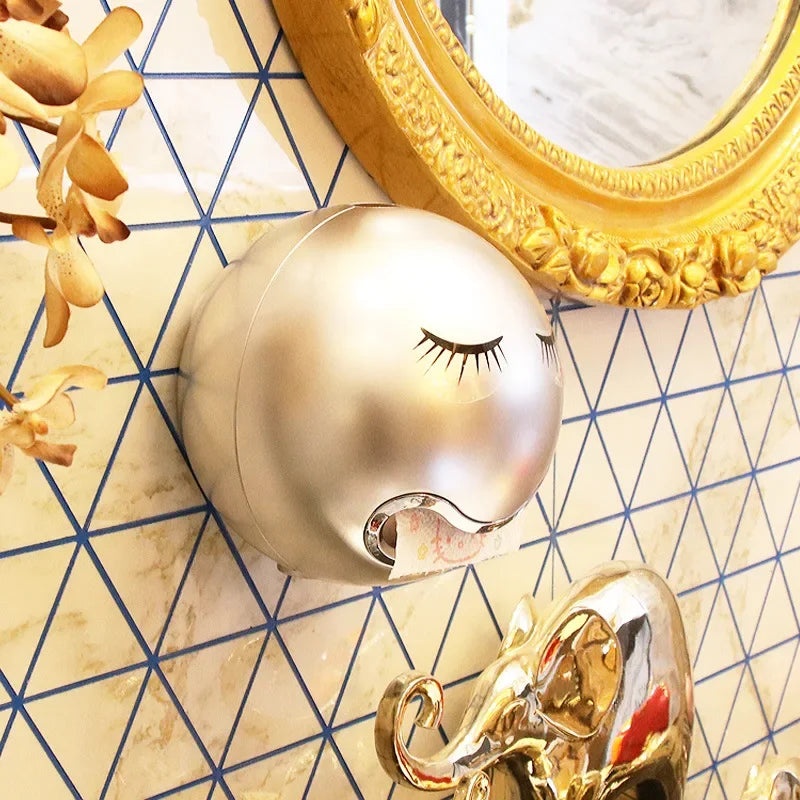 Porta Carta Igienica Spazzola per Toilette Cestino per Rifiuti Organizzatore per Bagno