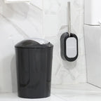 Porta Carta Igienica Spazzola per Toilette Cestino per Rifiuti Organizzatore per Bagno