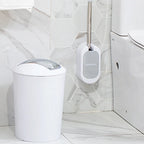 Porta Carta Igienica Spazzola per Toilette Cestino per Rifiuti Organizzatore per Bagno