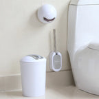 Porta Carta Igienica Spazzola per Toilette Cestino per Rifiuti Organizzatore per Bagno