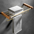Ganci per Asciugamani, Porta Asciugamani, Mensola Angolare, Porta Spazzolino da Toilette