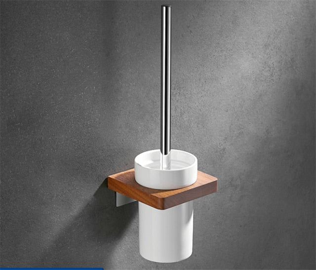 Ganci per Asciugamani, Porta Asciugamani, Mensola Angolare, Porta Spazzolino da Toilette