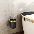 Portasciugamani in Alluminio Spaziale da Muro Accessorio da Bagno