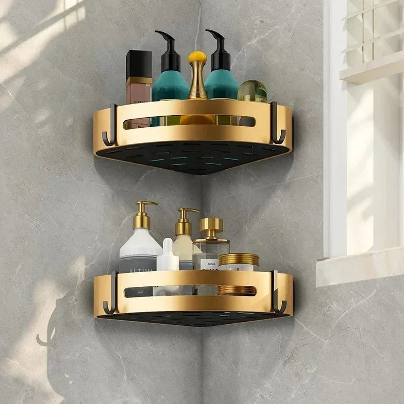 Portasciugamani in Alluminio Spaziale da Muro Accessorio da Bagno