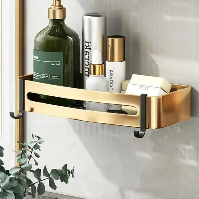 Portasciugamani in Alluminio Spaziale da Muro Accessorio da Bagno