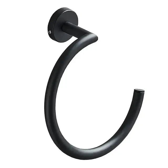 Anello Porta Asciugamano Semicircolare in Acciaio Inossidabile