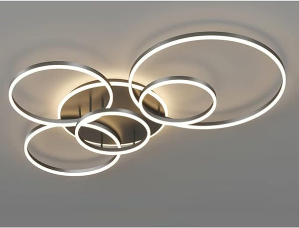 Lampada da soffitto moderna nera
