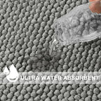 TAPPETINO DA BAGNO ULTRAMORBIDO – Tappetino da bagno in microfibra morbida con design antiscivolo