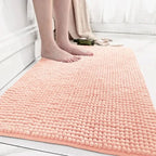 TAPPETINO DA BAGNO ULTRAMORBIDO – Tappetino da bagno in microfibra morbida con design antiscivolo