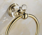 Anello per Asciugamani con Design Unico in Cristallo