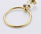 Anello per Asciugamani con Design Unico in Cristallo