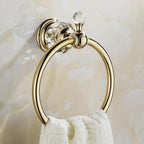Anello per Asciugamani con Design Unico in Cristallo