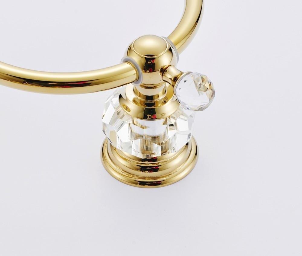 Anello per Asciugamani con Design Unico in Cristallo