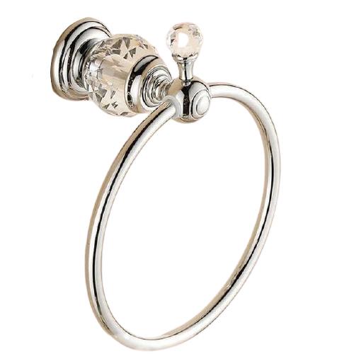 Anello per Asciugamani con Design Unico in Cristallo