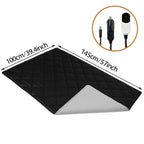 Coperta Riscaldata Portatile 12V per Viaggi in Auto con Collegamento USB