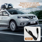 Coperta Riscaldata Portatile 12V per Viaggi in Auto con Collegamento USB