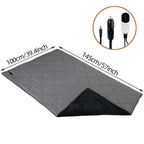 Coperta Riscaldata Portatile 12V per Viaggi in Auto con Collegamento USB