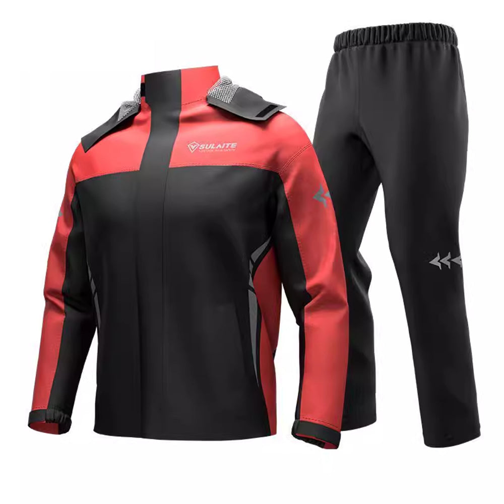 Completo Impermeabile Unisex – Abbigliamento da Pioggia Leggero e Confortevole per Attività all'Aperto