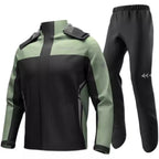 Completo Impermeabile Unisex – Abbigliamento da Pioggia Leggero e Confortevole per Attività all'Aperto