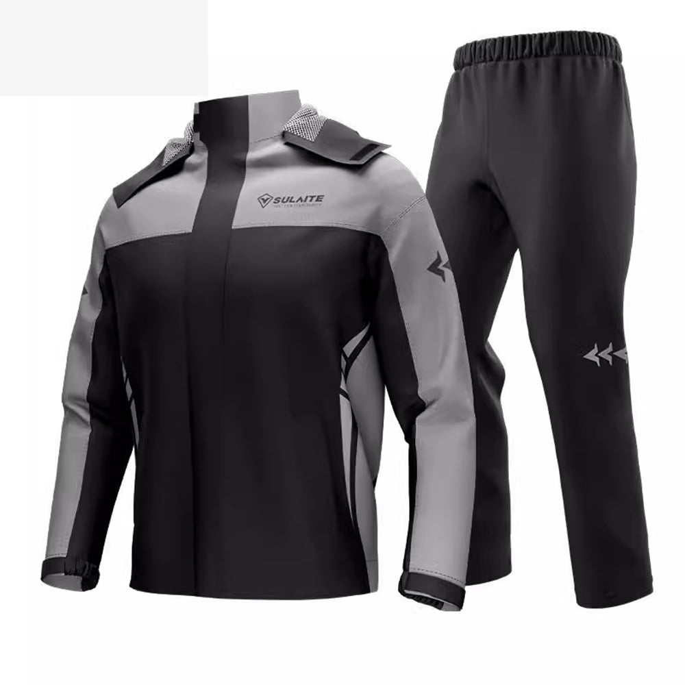 Completo Impermeabile Unisex – Abbigliamento da Pioggia Leggero e Confortevole per Attività all'Aperto