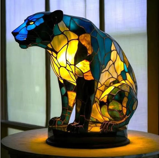 Lunaro - Lampada Notturna Artistica a LED con Razze di Cani per Decorazione d'Interni