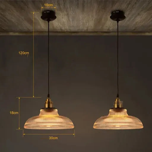 Ampheris - Lampada a Sospensione in Vetro Design Illuminazione