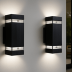UPRAY – Lampade da Giardino Moderne Up & Down, Lampade da Esterno Impermeabili IP65