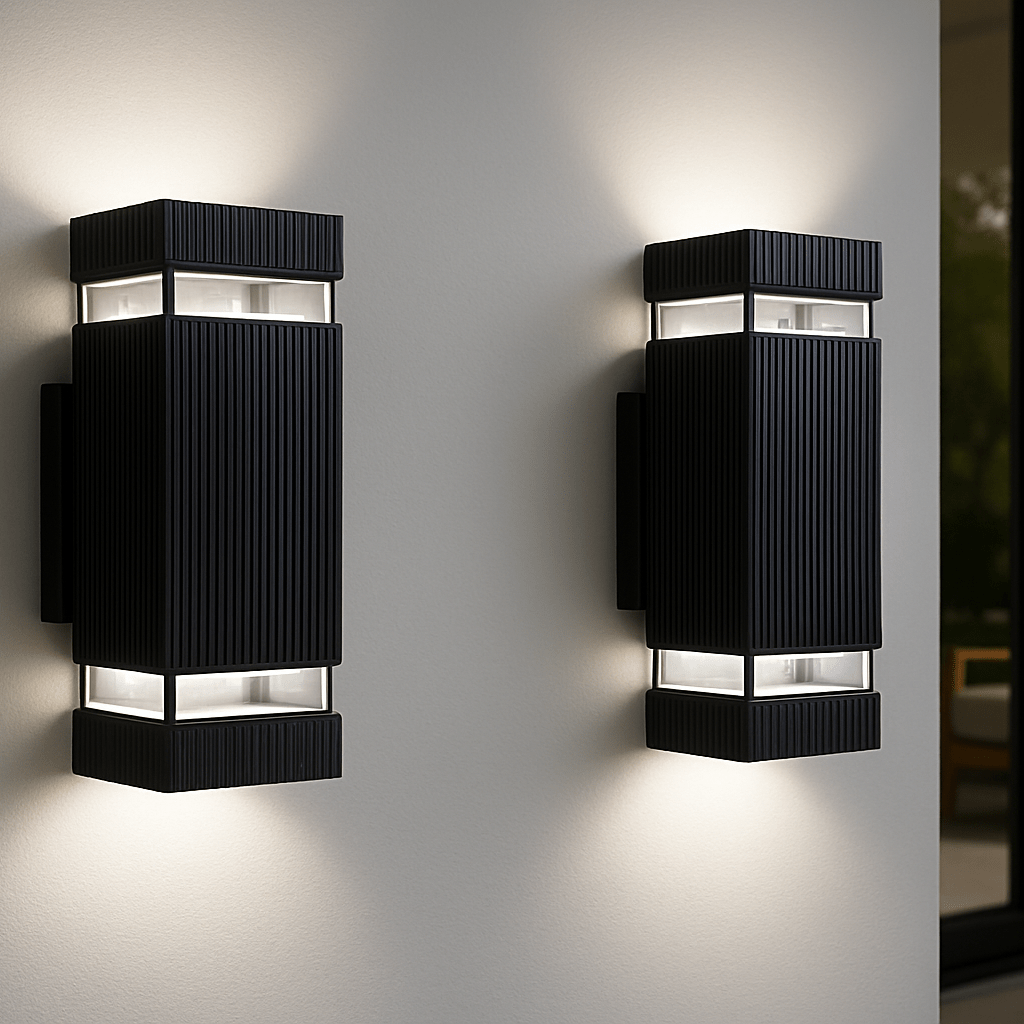 UPRAY – Lampade da Giardino Moderne Up & Down, Lampade da Esterno Impermeabili IP65