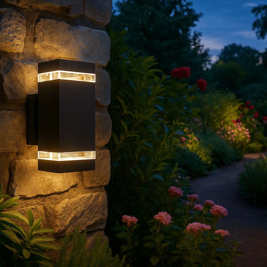 UPRAY – Lampade da Giardino Moderne Up & Down, Lampade da Esterno Impermeabili IP65