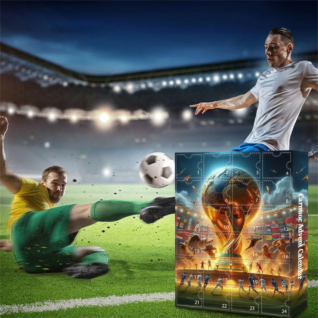 Calendario dell'Avvento Calcio 2025 | Perfetto per ogni vero appassionato di calcio
