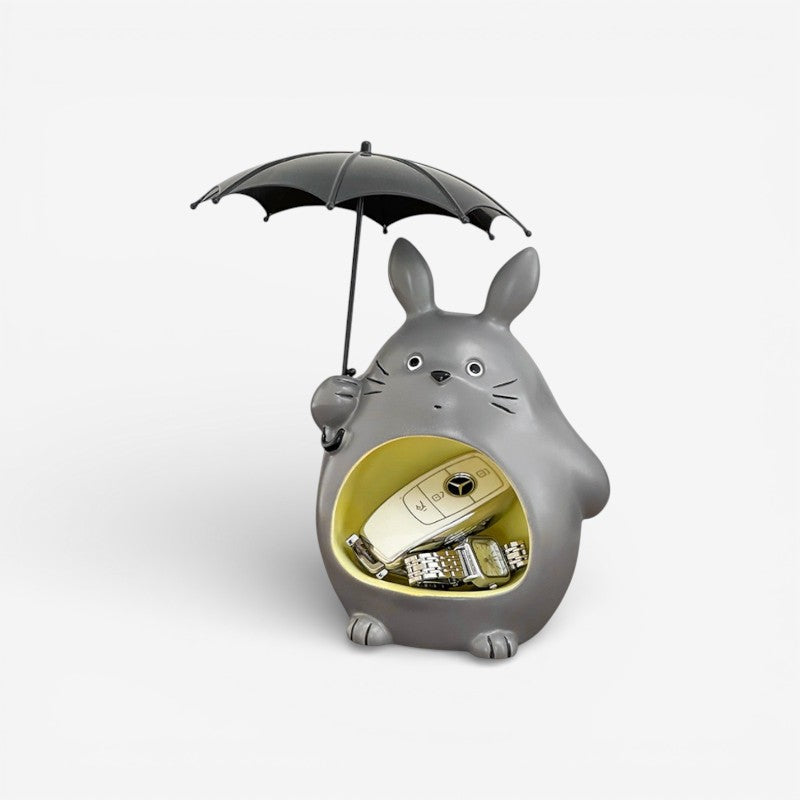 AuraTotor – Statua Decorativa a Forma di Totoro con Design per Riporre