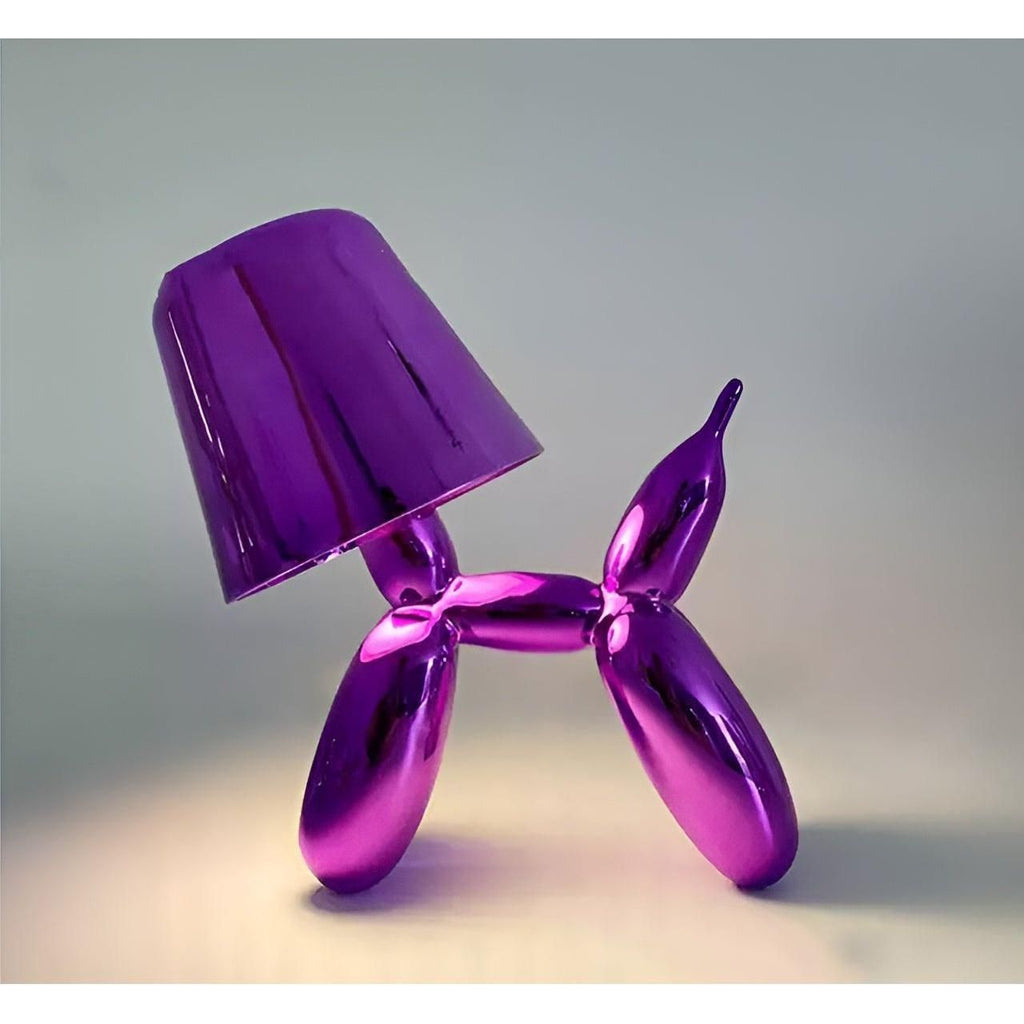 Pawsitive Glow: Lampada per cani elettroplaccata e creativa per la casa o l'ufficio alla moda