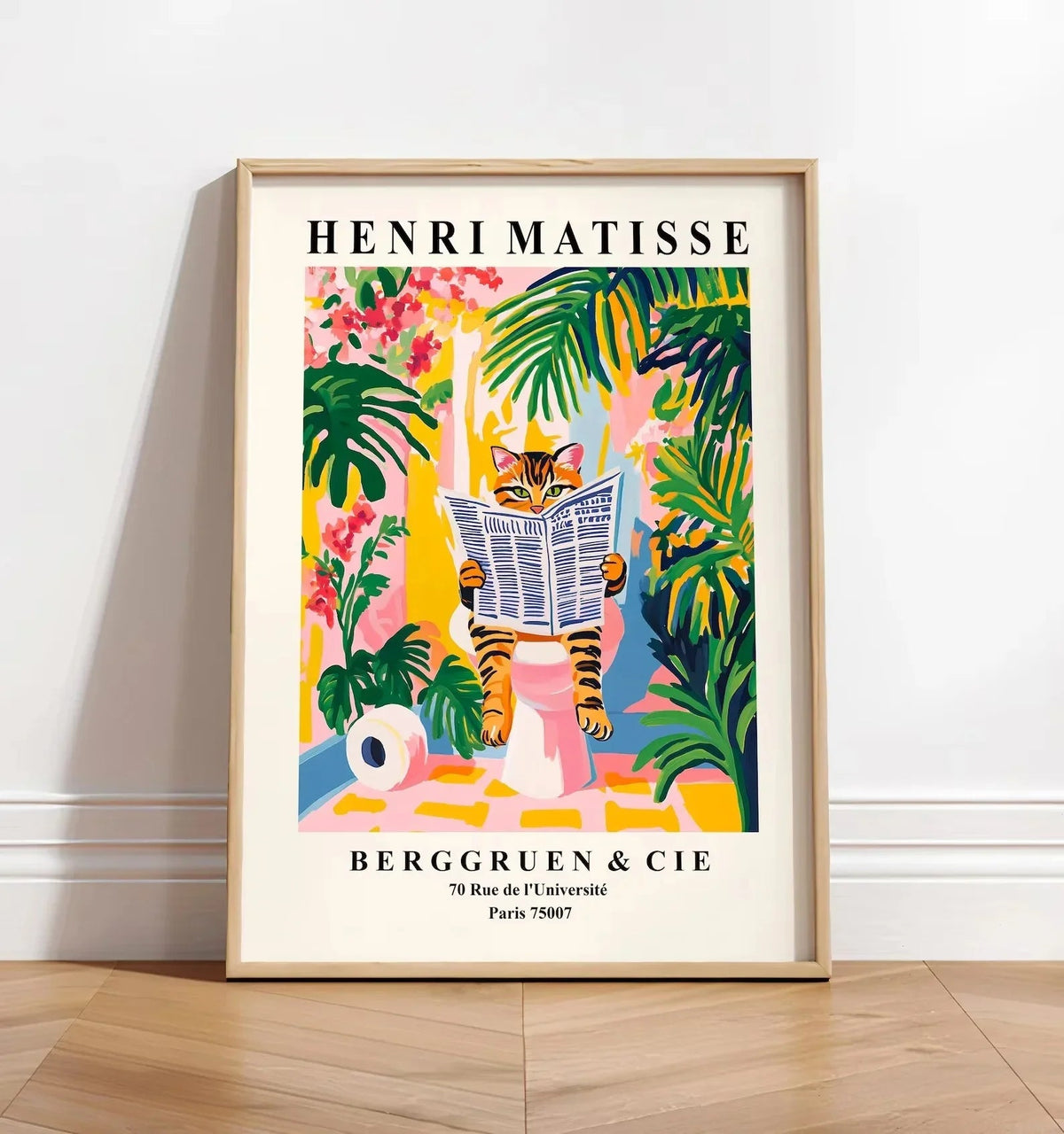 Poster del Gatto Nero di Matisse