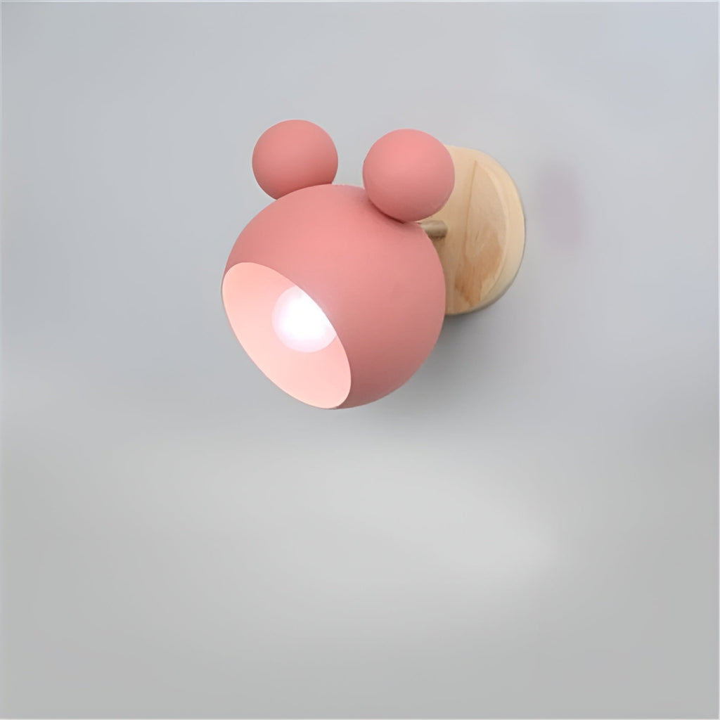 Applique da parete in design Mickey – Decorativa e moderna | Perfetta per camerette e soggiorni