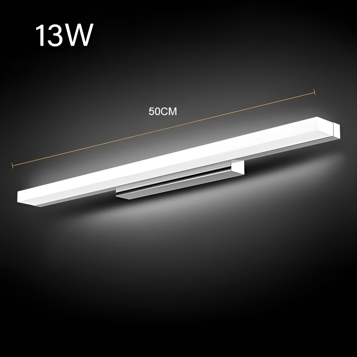 Moderna Applique LED – Resistente all'umidità & Stile | Ideale per Bagno e Camera da Letto