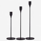 CandleMate - Set di 3 portacande per decorazione da tavolo