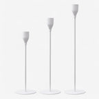 CandleMate - Set di 3 portacande per decorazione da tavolo