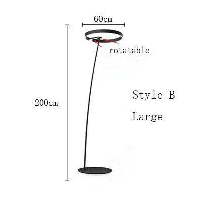 Lampada da Terra in Design LED Scandinavo