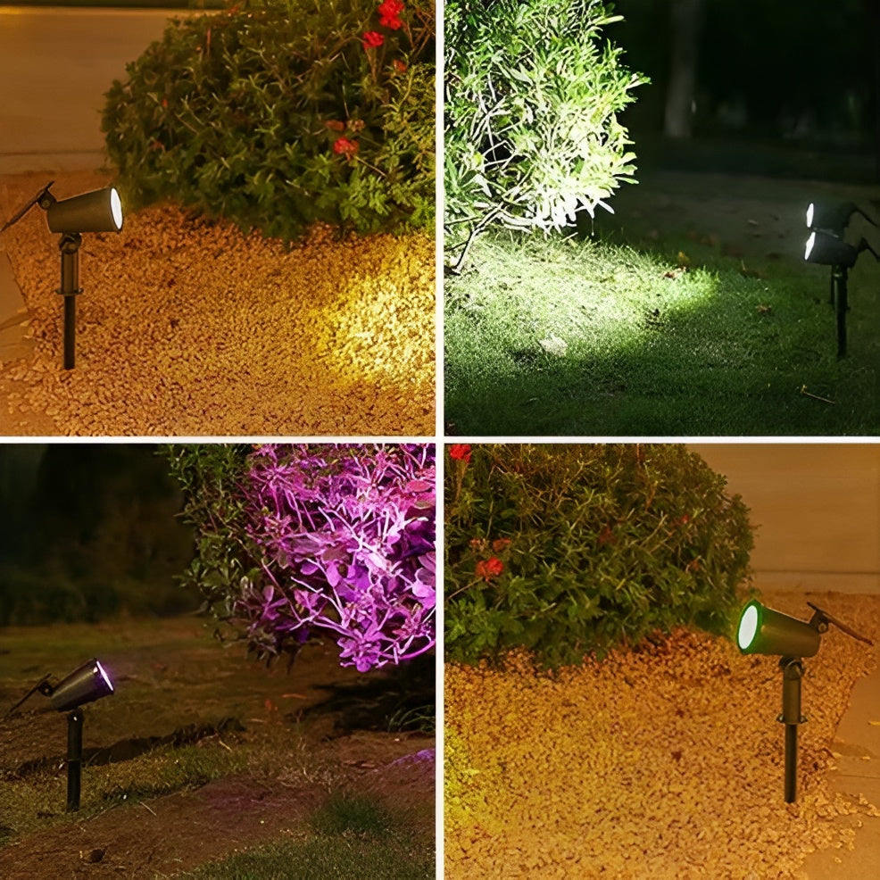 Lampada da Giardino Solare – Resistente alle Intemperie & Risparmiosa | Illuminazione LED per Esterni per Giardino & Terrazza
