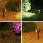 Lampada da Giardino Solare – Resistente alle Intemperie & Risparmiosa | Illuminazione LED per Esterni per Giardino & Terrazza