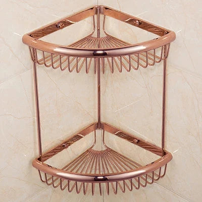 Mensola per Asciugamani in Ottone Vintage con Porta Sapone Accessorio da Bagno in Metallo