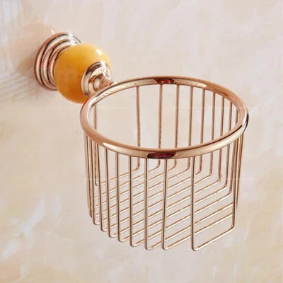 Mensola per Asciugamani in Ottone Vintage con Porta Sapone Accessorio da Bagno in Metallo