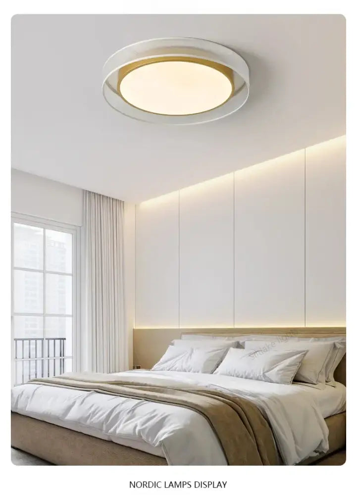 Ecco il nuovo titolo:

Lampade da soffitto Lampada da camera Design minimalista nordico Illuminazione